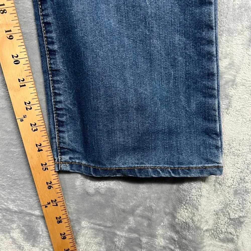 The Children's Place Bootcut Jeans Kids Size 12 Husky Blue Adjustable Waist